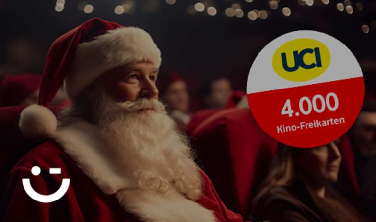 [Vodafone Happy] 4.000 Freikarten für UCI Kinos (personalisiert)