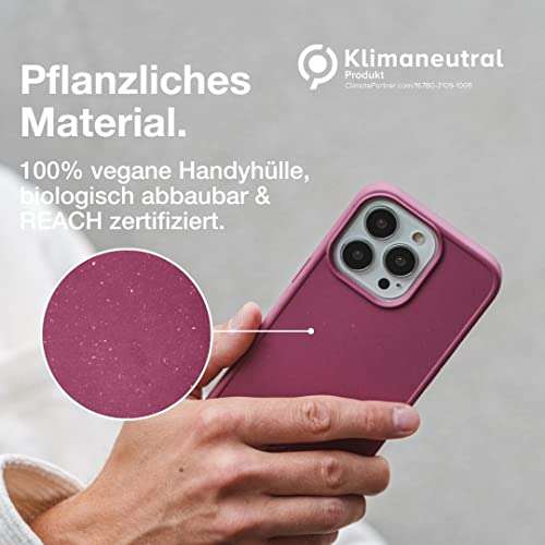 [Amazon Prime] Woodcessories Handyhülle iPhone 13 Pro rot
