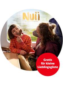 [Deutsche Bahn] Gratis Nuii Eis für kostenlos mitreisende Kinder bis 14 Jahre im ICE Bordrestaurant/-bistro im Juli und August