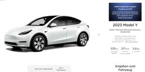 Tesla Model Y LongRange neue Rabatte auf Bestandsfahrzeuge (plus 1,97% Zinssatz im Ballonkredit)
