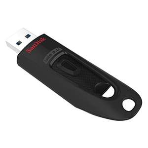 SanDisk Ultra USB 3.0 Flash-Laufwerk 256 GB (SecureAccess Software, Passwortschutz, bis zu 130 MB/s) Schwarz | Prime