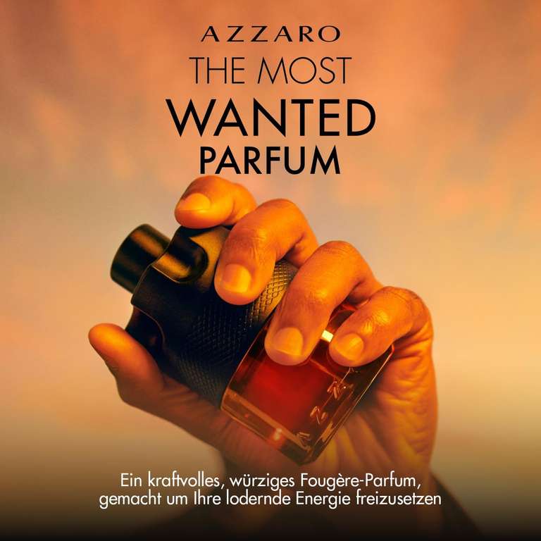 Azzaro The Most Wanted Parfum | Parfüm für Herren | Parfum | Langanhaltend | Holzig-würziger Herrenduft 50ml [Amazon]