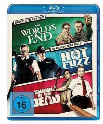 [Dussmann] Cornetto Trilogie - Bluray - The World's End, Shaun of the Dead, Hot Fuzz - 3 Filme - Edgar Wright