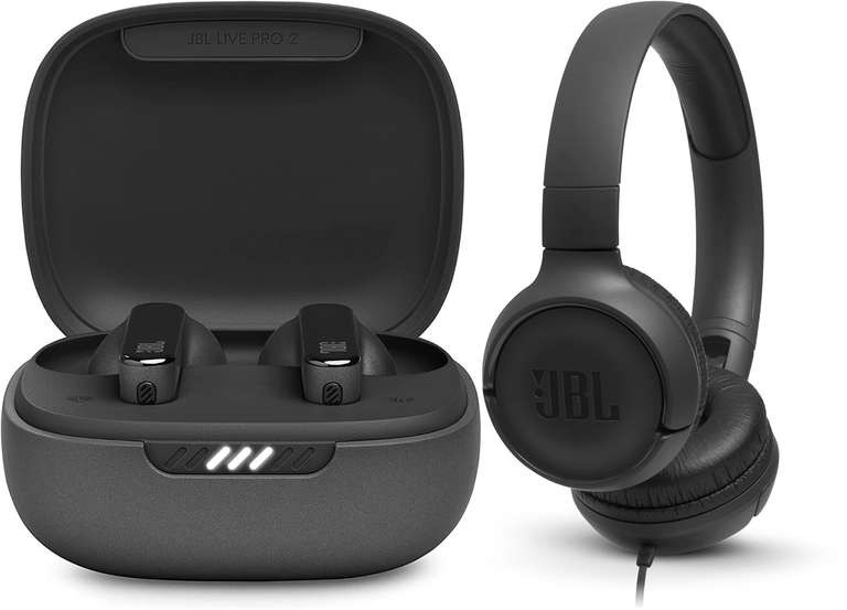 [JBL] Erhalte JBL Tune 500 Black kostenlos bei Bestellungen über 99€ MBW | z.B. JBL Live Pro 2 TWS + Tune 500 für 103,99€ + Gratis Versand