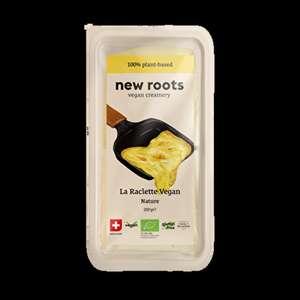[Kokku] veganer Käse "New Roots Raclette" MHD 30.01. für 1,29€/1,99€ statt 4,99€/5,49€ pro 200g + 4,90€ Versand (Raclette, Käsespätzle)