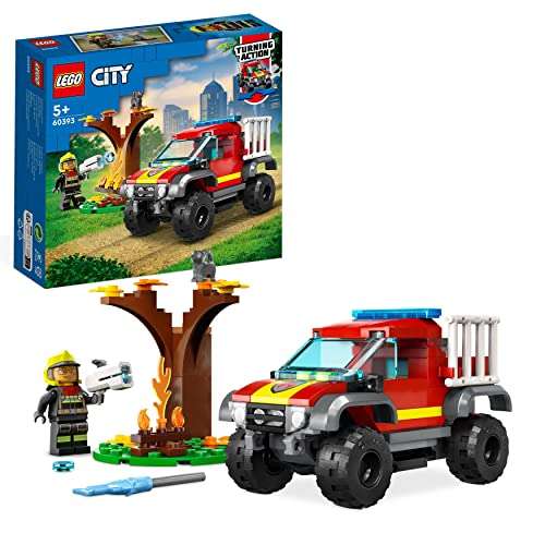 LEGO 60393 City Feuerwehr-Pickup Set (Amazon Prime)