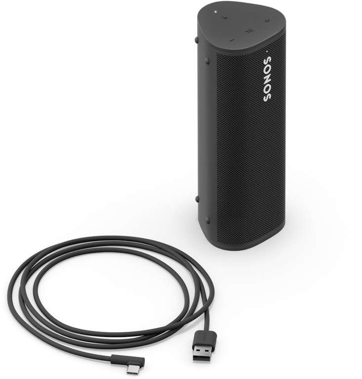 [euronics] Sonos Roam + Wireless Charger Streaming-Lautsprecher schwarz