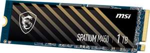 [Mindfactory] 1TB MSI Spatium M450 M.2 PCIe 4. 3D NAND SSD (S78-440L920-P83) | vk-frei über mindstar