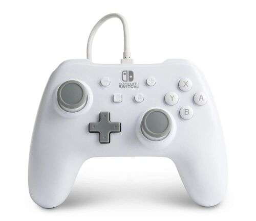 Kabelgebundener PowerA-Controller für Nintendo Switch – Weiß