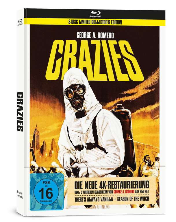 Crazies [Blu-ray] 3-Disc Collector's Edition Mediabook (Amazon Prime)