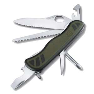 Victorinox Schweizer Soldatenmesser 08 - Taschenmesser mit 10 Funktionen