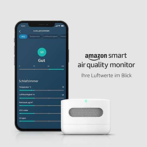 Amazon Smart Air Quality Monitor – Smartes Luftqualitätsmessgerät von Amazon