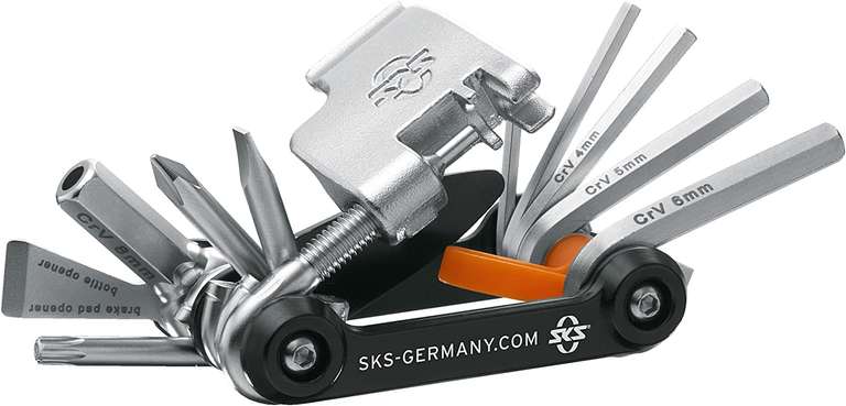 SKS GERMANY TOM 14 Mini-Tool Multifunktionswerkzeug Fahrrad 12,99€ / TOM 18 Mini-Tool 17,95€ (Prime)
