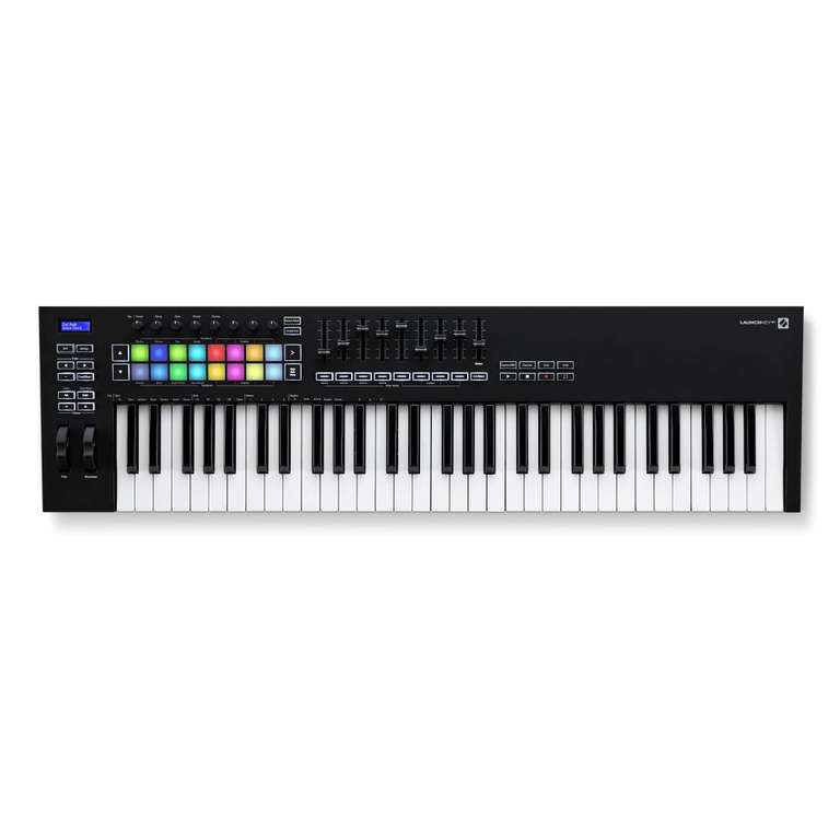 Novation Launchkey 61 MK3 MIDI-Controller-Keyboard mit 61 anschlagsdynamischen Tasten