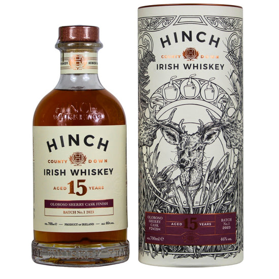 Hinch 15 Jahre Batch 1 Oloroso Sherry Finish 46% Whisky Whiskybase 84,37