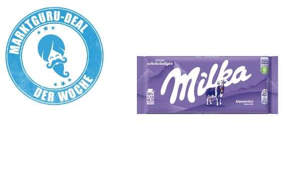 [Marktguru] 30 Cent Cashback auf eine Tafel Milka Schokolade nach Wahl