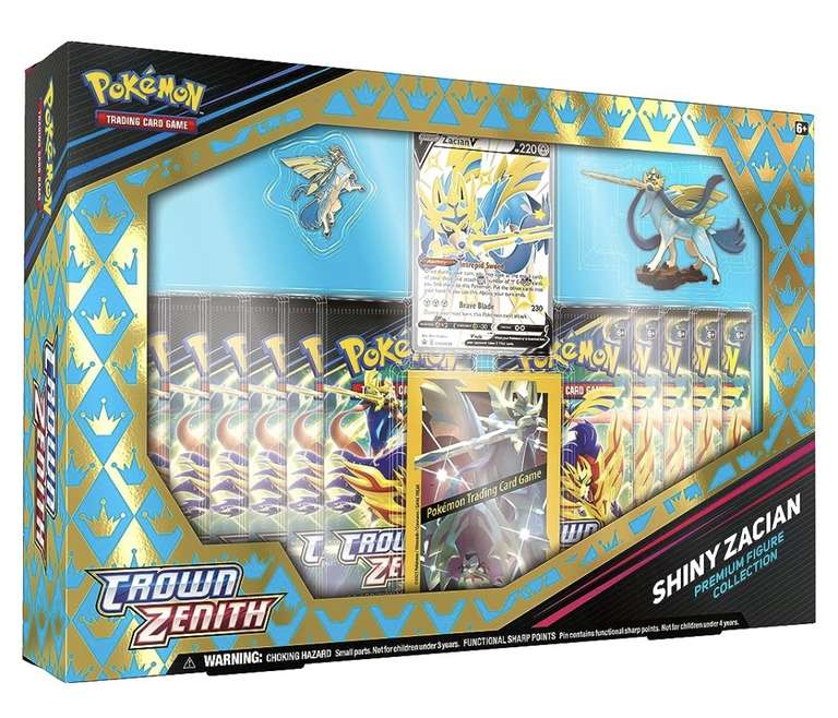 Pokémon TCG Zacian Premium Figure Collection Deutsch - Zenit der Könige