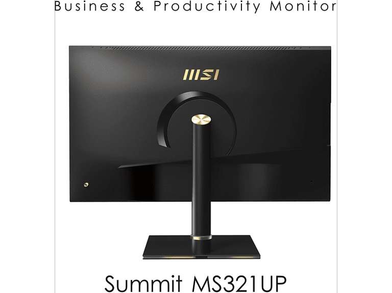 MSI Summit MS321UPDE 32 Zoll UHD 4K Monitor (IPS, 400 cd/m, HDR600, USB-C, 98% REC 709)