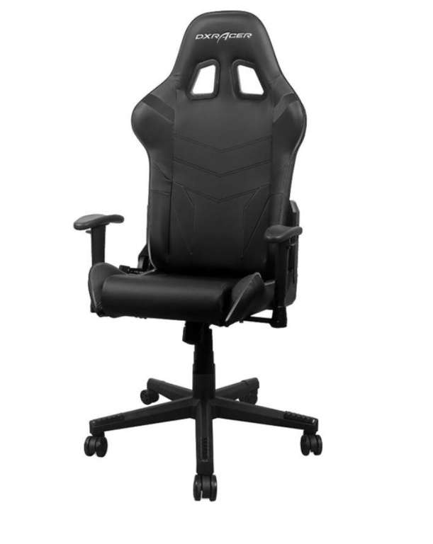 DXRacer P OH/PC188 Gaming Stuhl ( Armlehnenfunktion, höhenverstellbar, Belastbarkeit 91 kg, Bezugsmaterial Polyviny, Lendenwirbelstütze )