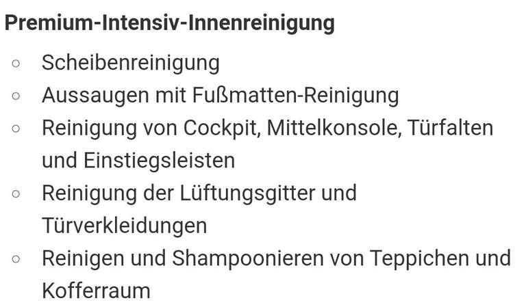 Wash my Car Heidelberg (Lokal), KFZ Premium-Intensiv-Innenreinigung über Groupon, 82% Rabatt