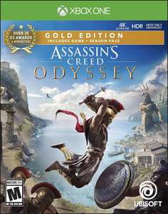 [XBOX] Assassin's Creed Odyssey - Gold Edition inkl. Spiel + Season Pass + AC 3 Remastered (VPN ARG)