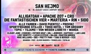 San Hejmo Festival Weeze Airport Wochenende + Camping