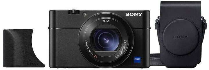 Sony Cybershot DSC-RX100 VA Kompaktkamera inkl. Tasche LCS-RXG + Griff AG-R2