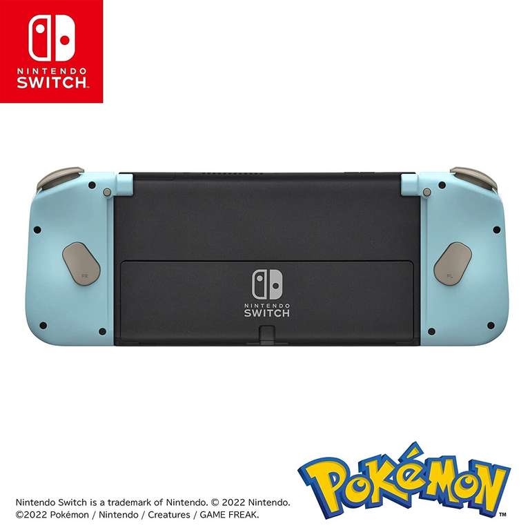 Hori Split Pad Compact Pikachu & Mimigma (für Nintendo Switch im Handheld-Modus, programmierbare Trigger & Tasten, Turbo-Funktion)