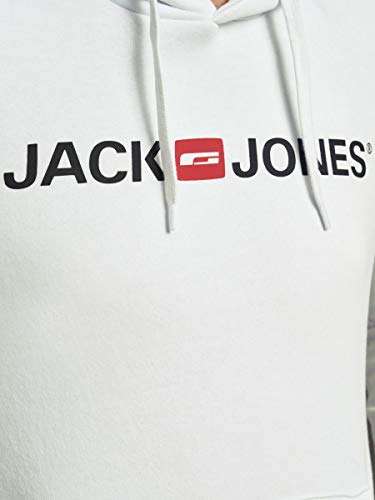 JACK & JONES Male Hoodie Logo Gr XS bis XXL für 15,98€, auch in Grau (Prime/Otto flat)