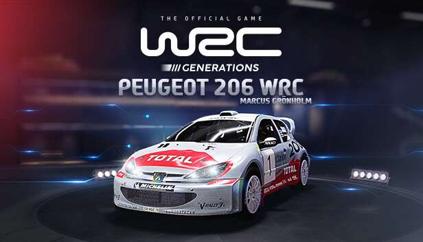 WRC Generations - Peugeot 206 WRC 2002 DLC" gratis auf Steam bis 17.11. 19 Uhr (Hauptspiel wird benötigt)