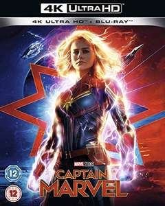 Captain Marvel (4K Blu-ray + Blu-ray) für 10,80€ inkl. Versand (Amazon UK)