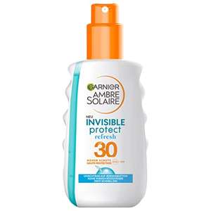 [PRIME/Sparabo] Ambre Solaire Invisible Protect Refresh LSF30 Sonnenschutz Spray mit kühlendem Frische Effekt, 200 ml (für 5,57€ bei 5 Abos)