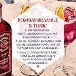 Bombay Bramble Blackberry and Raspberry Flavoured Gin mit Geschenkverpackung, 1 Liter (Prime)
