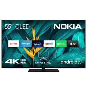 Nokia 55 Zoll (139 cm) QLED 4K UHD TV Smart Android TV QN55GV315ISW