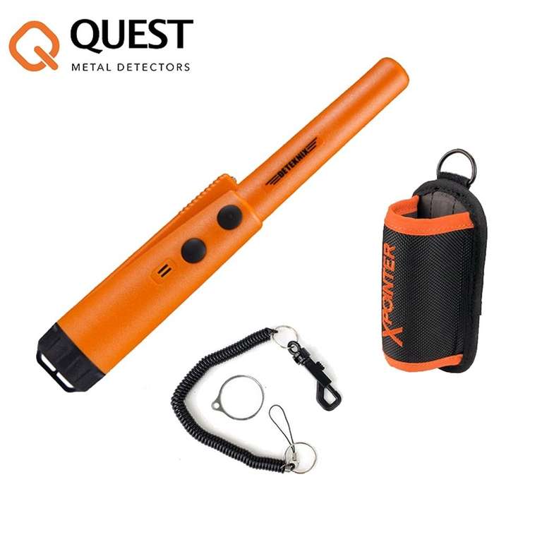 Quest XPointer Pinpointer Metalldetektor Orange