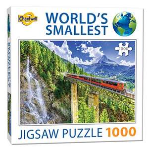 Cheatwell Games: Matterhorn, 1000 Teile, "weltweit kleinstes Puzzle" für 7,62€ (Prime)
