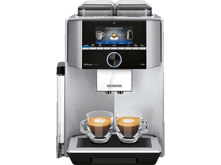 Siemens EQ.9 plus connect S700 Kaffeevollautomat (TI9578X1DE) bei MediaMarkt & Saturn