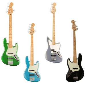 Fender E-Bässe Sammeldeal (3), z.B. Fender Player Plus Jazz Bass V MN, 5-Saiter E-Bass, zwei Farben ab 949€ [Session]