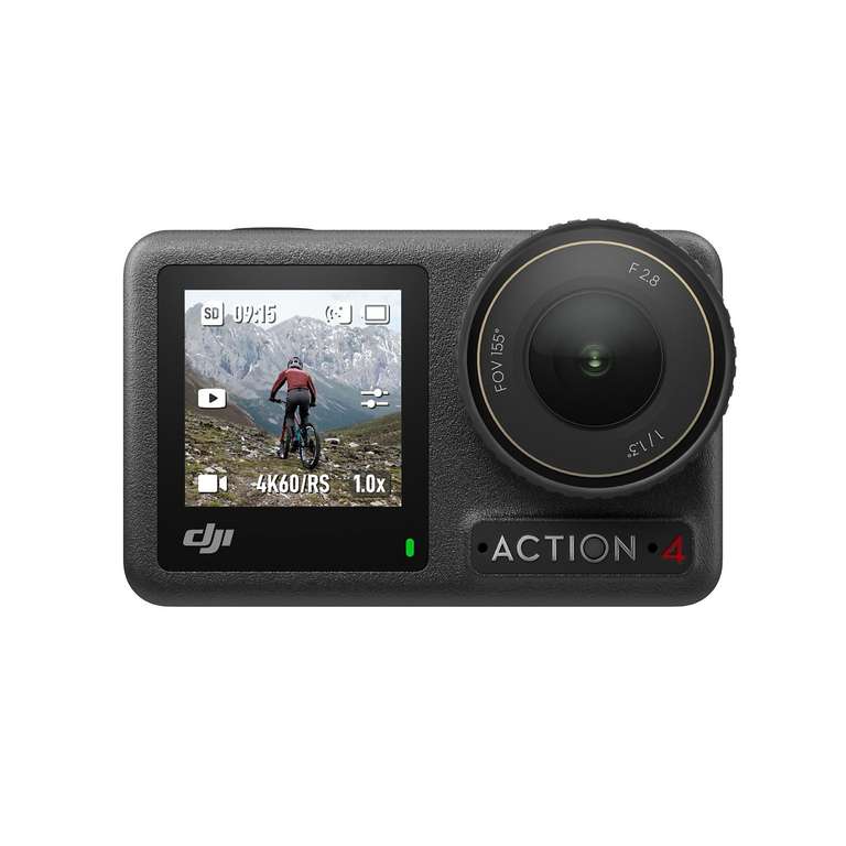 DJI Osmo Action 4 Standard Combo Action Camera , WLAN, Touchscreen (über MediaMarkt / Saturn App)