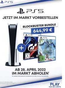 PS5 Bundle für 644,99€ morgen bei MediaMarkt & Saturn vor Ort vorbestellbar, Abholung 28.04.22