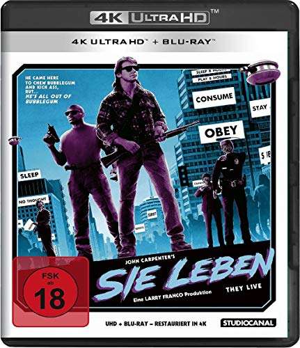 Sie leben! (4K UHD + Blu-ray) (IMDb 7,2/10) (Prime)