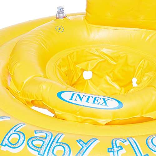 Intex Schwimmhilfe Babysicherheitsring My Baby Float, 56585EU, Durchmesser 70 cm, Altersempfehlung 6 - 12 Monate (Prime)