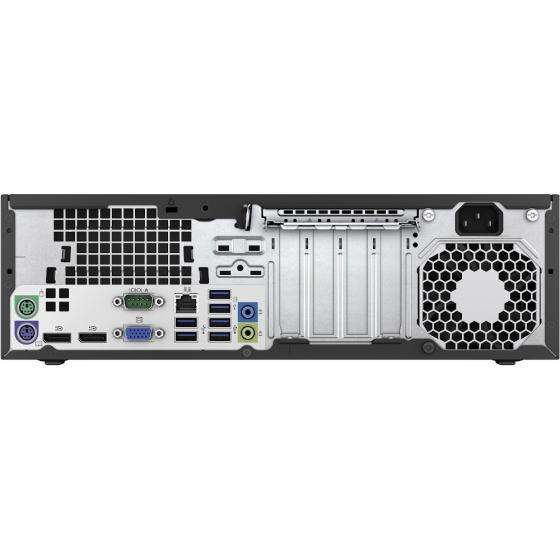 [Refurbished] HP EliteDesk 800 G2 SFF PC | i5-6500 | 8GB RAM/250GB SSD (aufrüstbar) | 2 x DP | 8 x USB 3.0 | Win10Pro | 10 x 33,9 x 37,9 cm