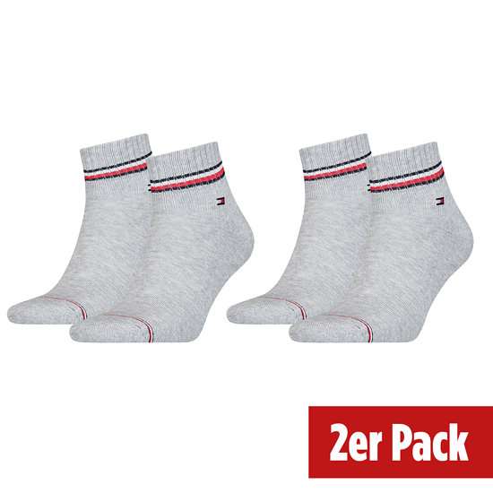 Tommy Hilfiger Iconic Quarter Socken 2er Pack (43-46) für 3,47€ inkl. Versand