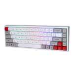 Gamakay TK68 65% K77 mechanische Gamer Tastatur | RGB Gaming keyboard with XDA Profile PBT Keycaps