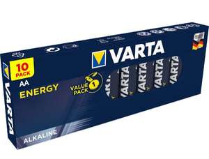 Herkules Baumärkte Hessen/ Thüringen: 10er Pack Varta 'Energy' AA oder AAA Batterien ab 15.04.24