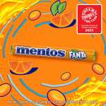 Mentos Fanta Dragees, Frucht-Bonbons mit Original Fanta-Flavour, Multipack (40 Rollen à 37,5g) [PRIME/Sparabo; für 13,99€ bei 5 Abos]