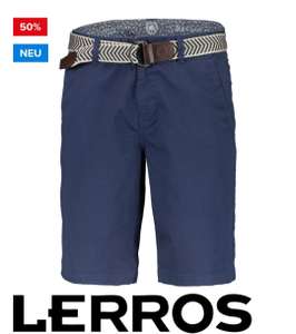 Lerros Herren Bermuda -50% | Blau & Beige | Größe 31 bis 38