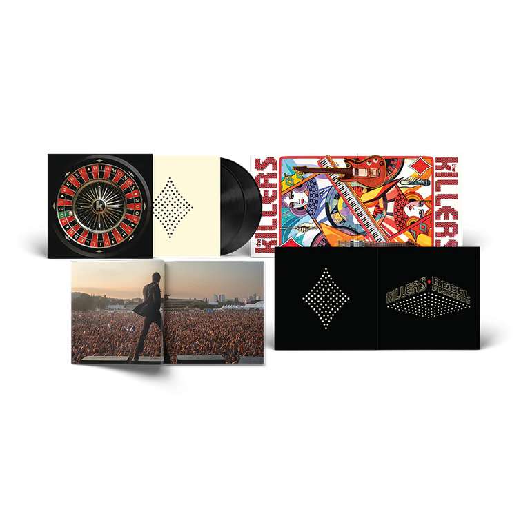 The Killers REBEL DIAMONDS Exclusive Black Vinyl
