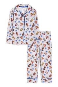 C&A Paw Patrol Kinder Pyjama Set Relaxed Fit Bedruckt | Schlafanzug Set, Hose & Oberteil, 100% Baumwolle, Gr. 98 - 134 [prime]